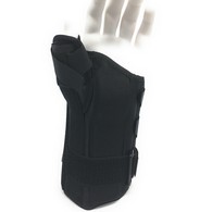 OTC 2087-L-S 8" Wrist - Thumb Splint - Black - Small
