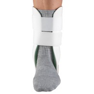 OTC 2092P-L Ankle Stirrup Brace with Airform Pads - White - Youth
