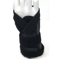 OTC 2351 Reversible Wrist Splint, Prop-up Brace for Carpal Tunnel, Adjustable Support, Elastic Glove - Black