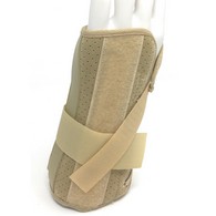 OTC 2360-L-L Cock-Up Wrist Splint - Suede Finish - Beige - Large