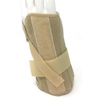 OTC 2360-R-XS Cock-Up Wrist Splint - Suede Finish - Beige - Extra Small
