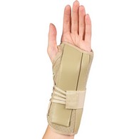 OTC 2360 Cock-Up Wrist Splint - Suede Finish - Beige