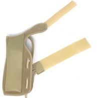 OTC 2360 Cock-Up Wrist Splint - Suede Finish - Beige