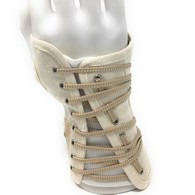 OTC 2362 Cock-Up Wrist Splint - Canvas - Ivory