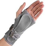 OTC 2364E-L-S Cock-Up Wrist Splint, Professionals Choice - Gray - Small