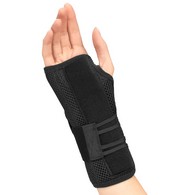 OTC 2365 Wrist Brace with Adjustable Thumb Strap - Black