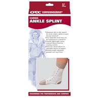 OTC 2372-XS Canvas Ankle Splint - White - Extra Small
