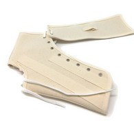 OTC 2372 Canvas Ankle Splint - White