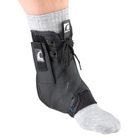 OTC 2376-L Ankle Stabilizer with Exoskeleton And Straps - Black - Large