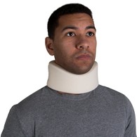 OTC 2394-A-M Cervical Collar, Soft Foam - White - Medium - Average
