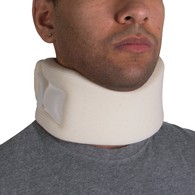 OTC 2394-A-M Cervical Collar, Soft Foam - White - Medium - Average