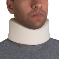 OTC 2394-N-S Cervical Collar, Soft Foam - White - Small - Narrow