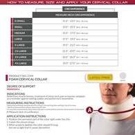 OTC 2394 Cervical Collar, Soft Foam