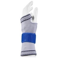 OTC 2418 Elastic Wrist Support with Encircling Strap - Gray/Blue