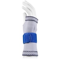 OTC 2418 Elastic Wrist Support with Encircling Strap - Gray/Blue