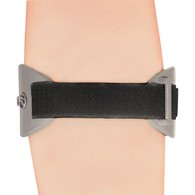 OTC 2421-GR Therapeutic Forearm Band / Tennis Elbow Relief Strap - Charcoal/Graphite - Adjustable / Universal