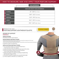 OTC 2452 Posture Support - Beige