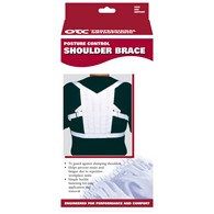 OTC 2455-XS Posture Control Shoulder Brace - White - Extra Small