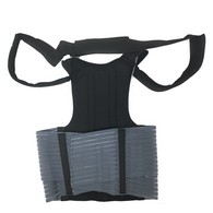 OTC 2456 Comfort Posture Brace with Rigid Stays - Black