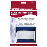 OTC 2459U-L Rib Belt For Men - White - Large