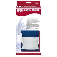 OTC 2509-L Three Panel Binder For Men - 9" - White - Large
