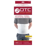OTC 2514-S Universal Unisex Four-Panel Binder - White - Small