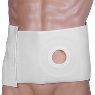OTC 2522-6-2L Ostomy Kit, Binder and Pad - White - 2XL - 6" Binder 2" Opening Pad