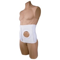 OTC 2524-9-2L Ostomy Kit, Binder and Pad - White - 2XL - 9" Binder 4" Opening Pad