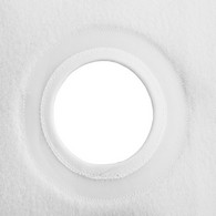 OTC 2524P-6 Ostomy Pad - White - For 6" Binder - 4" Opening