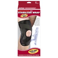 OTC 2540-L-L Orthotex Knee Stabilizer Wrap For OA - Black - Large