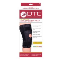 OTC 2541-XL Orthotex Knee Stabilizer - Spiral Stays - Slip On - Black - Extra Large