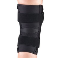 OTC 2541 Orthotex Knee Stabilizer - Spiral Stays - Slip On - Black