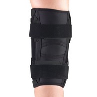 OTC 2544 Orthotex Knee Stabilizer - Hinged Bars - Wraparound - Black