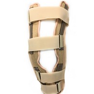 OTC 2545 Knee Support with Condyle Pads - Front Opening - Beige