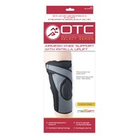 OTC 2550-2XL Select Series Airmesh Knee Support with Patella Uplift - Gray - 2XL