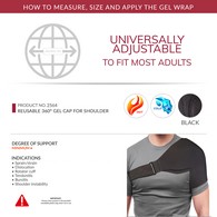 OTC 2564 Shoulder Gel Wrap - Black - Universal