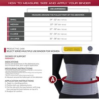 OTC 2688 Select Series Multiple Use Binder For Women - 9" - Gray