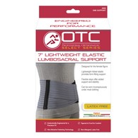 OTC 2889-M Select Series 7" Lightweight Elastic Lumbosacral Support - Gray - Medium
