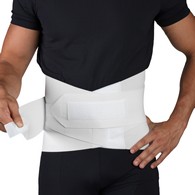 OTC 2890 Lumbosacral Support with Abdominal Uplift - White