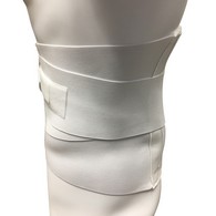 OTC 2890 Lumbosacral Support with Abdominal Uplift - White