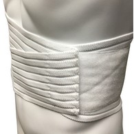 OTC 2891-U Lightweight Lumbosacral Support - 7" - White - Universal