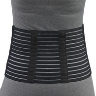 OTC 2891 Lightweight Lumbosacral Support - 7" - White