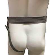 OTC 2936-L-XL Single Hernia Support, Scrotal Elastic Truss, Left or Right Side - Gray - Extra Large