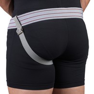 OTC 2936 Single Hernia Support, Scrotal Elastic Truss, Left or Right Side - Gray