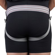 OTC 2939 Bilateral Hernia Truss - Gray