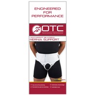 OTC 2958D-L Lightweight Bilateral Hernia Support - White - Large