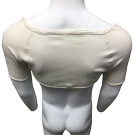 OTC 79030 Angora Shoulder Warmer - White