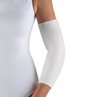 OTC 79040-L Angora Elbow / Arm Warmers - White - Large
