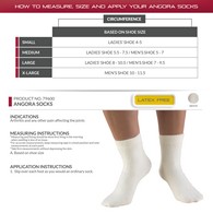 OTC 79600 Angora Socks - White