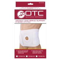 OTC Ostomy-Pad Ostomy Pads for 6 in and 9 in Binders - White